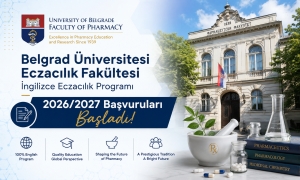 Belgrad Üniversitesi Eczacılık Fakültesi İngilizce Eczacılık Programı 2026/2027 Başvuruları Başladı